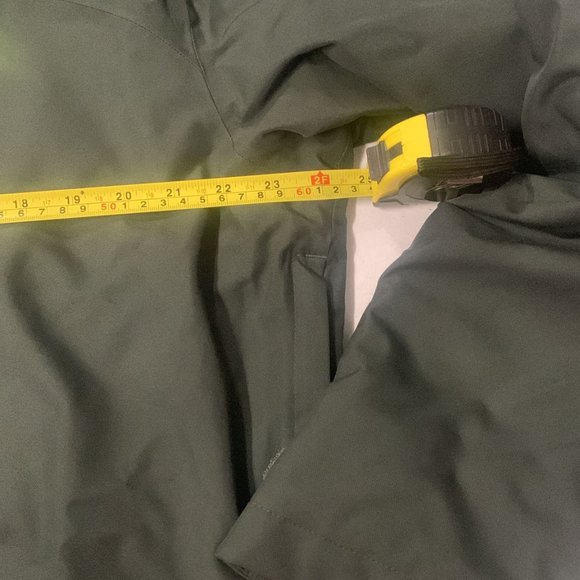 UA Winter Jacket for Men Insulated Green Under Armour Coat Hooded 1280813 310 - Picture 15 of 16